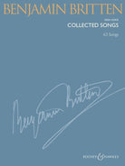 Benjamin Britten Collected Songs High Voice