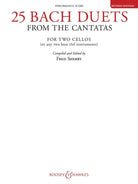 25 Bach Duets From the Cantatas for 2 Cellos