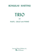 Martinu - Trio C Major Flute/cello/piano