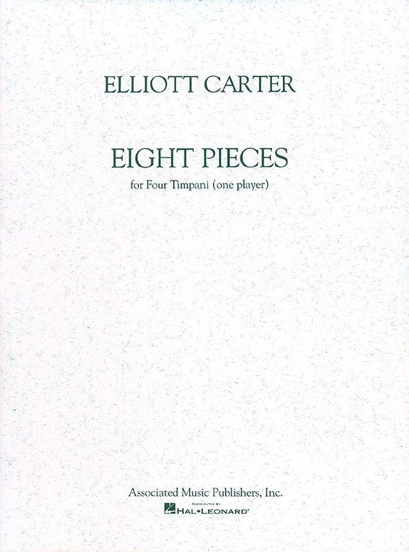 Carter - 8 Pieces for 4 Timpani