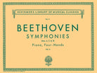 Beethoven - Symphonies Bk 2 No 6-9 Piano Duet