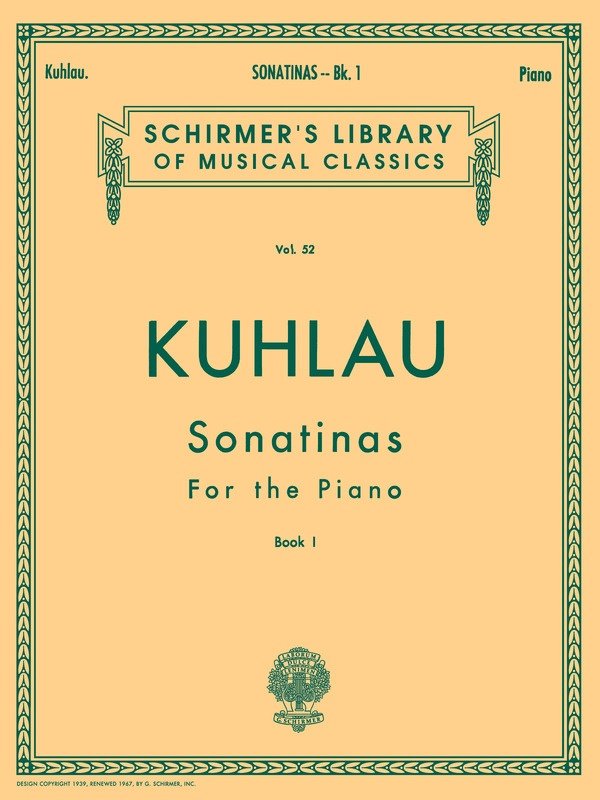 Kuhlau - Sonatinas Bk 1 for Piano