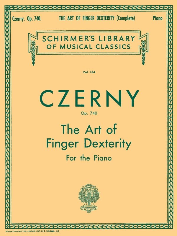 Czerny - Art of Finger Dexterity Op 740 Piano