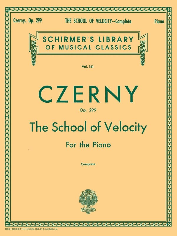Czerny - School of Velocity Op 299 Complete Piano