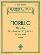 Fiorillo - 36 Studies or Caprices for Violin