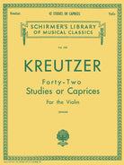Kreutzer - 42 Studies or Caprices for Violin