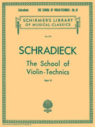Schradieck - School of Violin Technics Bk 3
