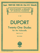 Duport - 21 Etudes Bk 2 for Cello