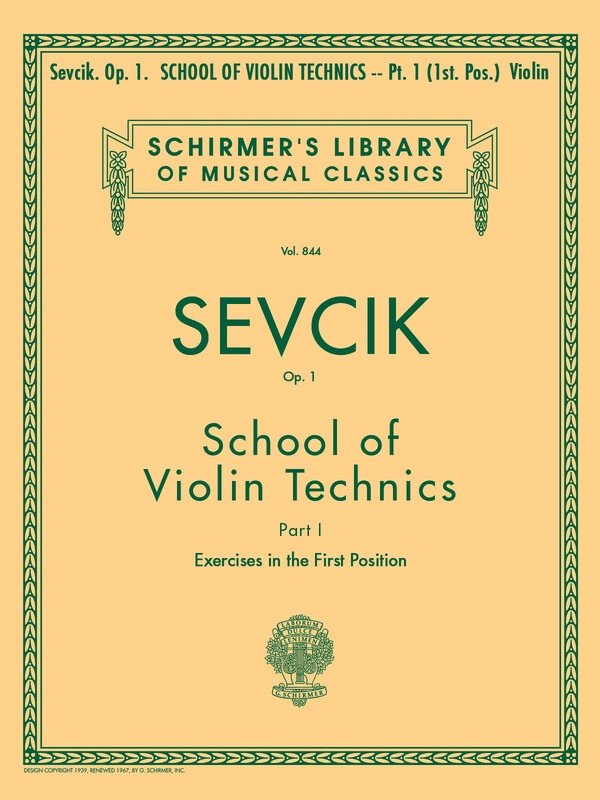 Sevcik - School of Violin Technics Op 1 Pt 1