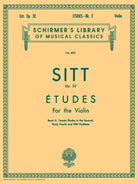 Sitt - Etudes Op 32 Bk 2 for Violin