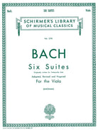 Bach - 6 Suites for Viola