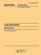 Boccherini - 6 Sonatas for Cello/piano
