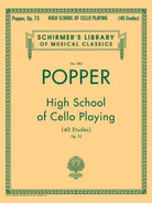 Popper - High School of Cello Playing Op 73
