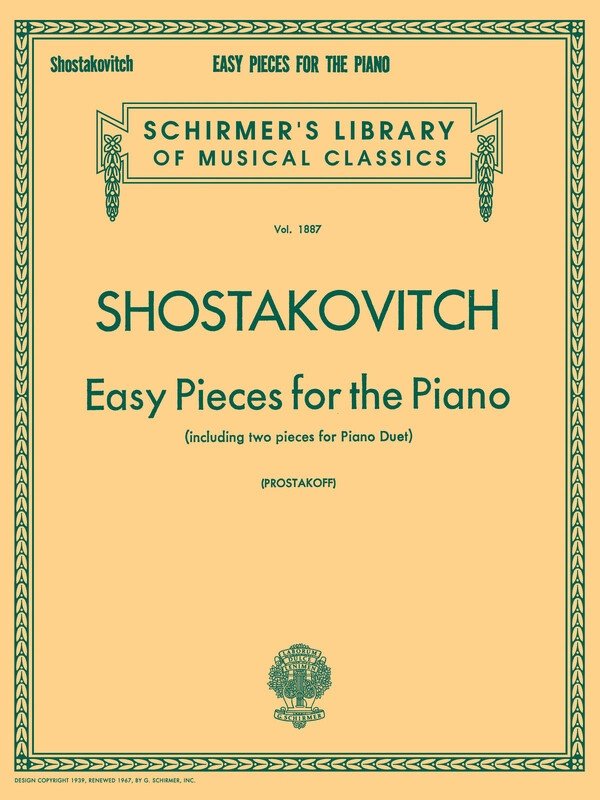 Shostakovich - Easy Pieces for the Piano