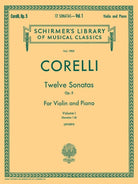 Corelli - 12 Sonatas Op 5 Vol 1 Violin/piano