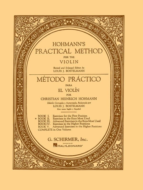 Hohmann - Practical Method for Violin Bk 2