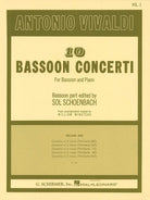 Vivaldi - 10 Bassoon Concerti Vol 1 Bassoon/piano