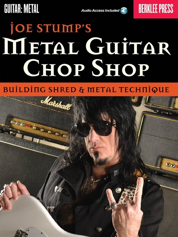 Metal Guitar Chop Shop Bk/ola