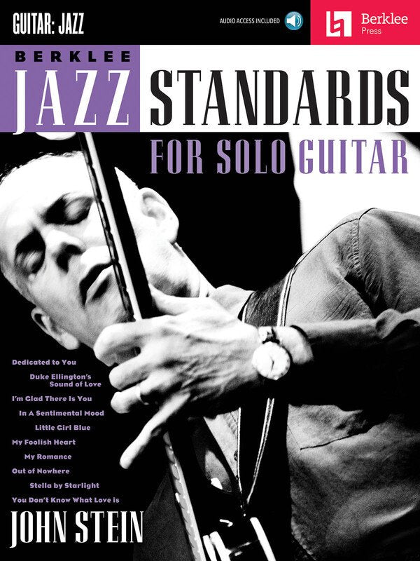 Berklee Jazz Standards for Solo Guitar Bk/ola