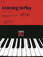 Learning to Play Bk 1 Piano