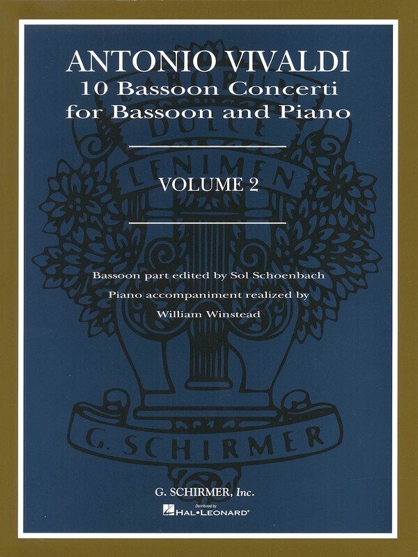 Vivaldi - 10 Bassoon Concertos Vol 2 Bassoon/piano