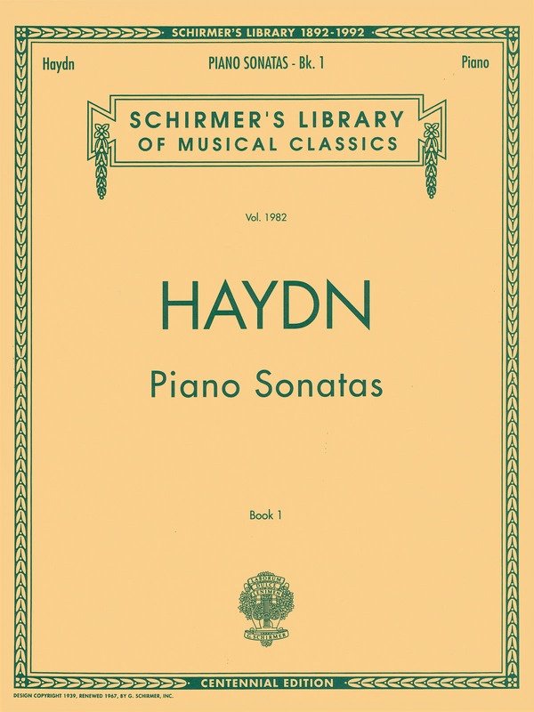 Haydn - Piano Sonatas Bk 1 Nos 1-30