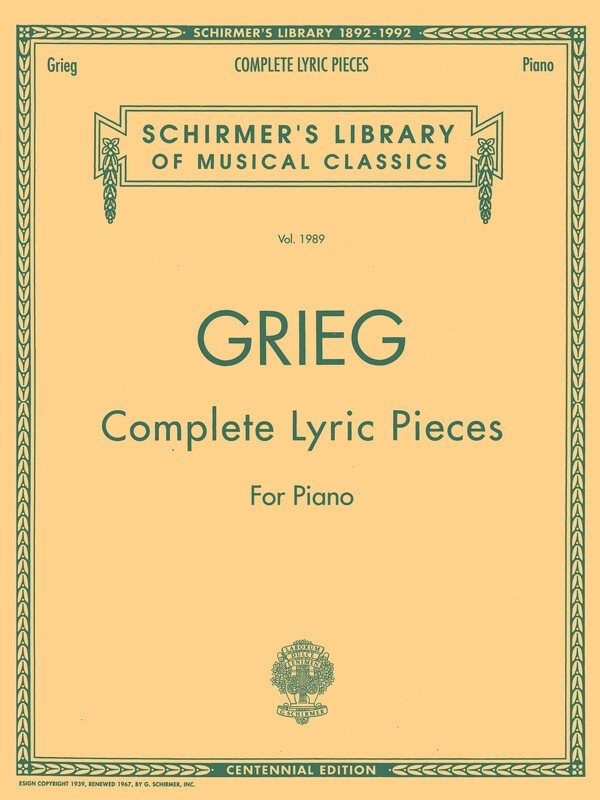 Grieg - Complete Lyric Pieces (centennial Edition)