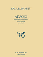 Barber - Adagio for Violin/piano