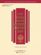Easy Songs for Beginning Baritone/bass Bk/ola