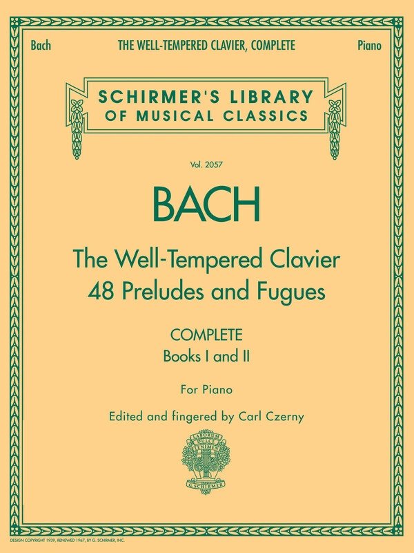 Bach - Well Tempered Clavier Complete for Piano