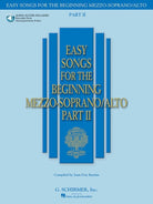 Easy Songs for Beginning Mezzo/alto Pt 2 Bk/ola