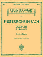First Lessons in Bach Complete 1 & 2 Piano