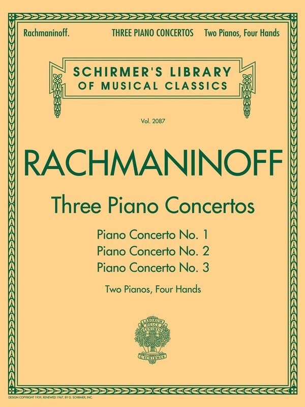 Rachmaninoff - 3 Piano Concertos 2p4h