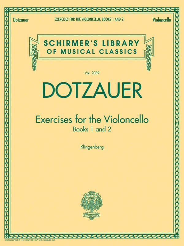 Dotzauer - Exercises for the Cello Books 1 and 2