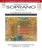 Arias for Soprano Vol 2 Package Bk/cd