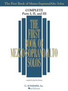 First Book of Mezzo-Soprano/alto Solos Complete
