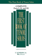 First Book of Tenor Solos Complete