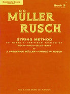 Muller-Rusch String Method Bk 3 Score/piano Accomp