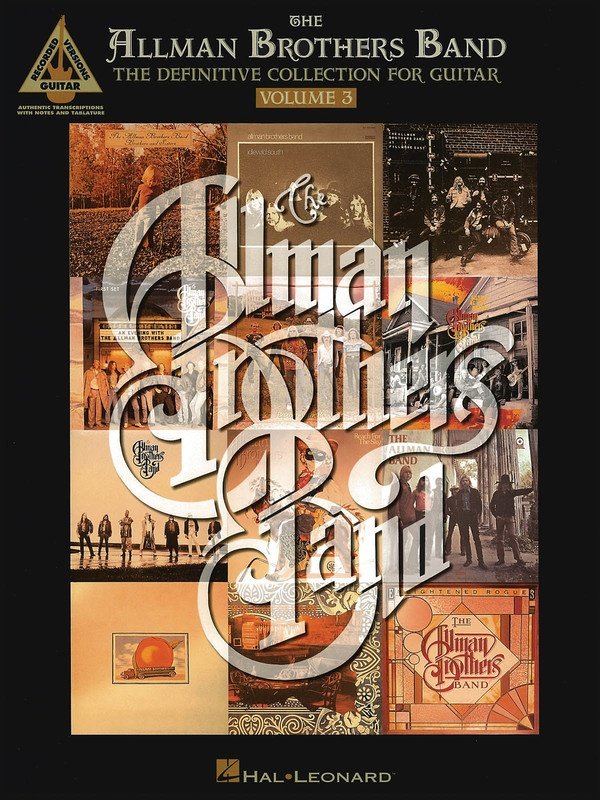 Allman Brothers Band Definitive Collection Guitar Vol 3 Rv