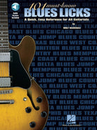 101 MUST KNOW BLUES LICKS FOR GUITAR BK/OLA