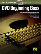 AT A GLANCE BEGINNING BASS BK/DVD