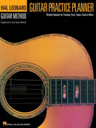 HL GUITAR PRACTICE PLANNER