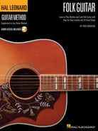 HL FOLK GUITAR METHOD BK/OLA