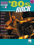 80S ROCK DRUM PLAYALONG V8 BK/OLA