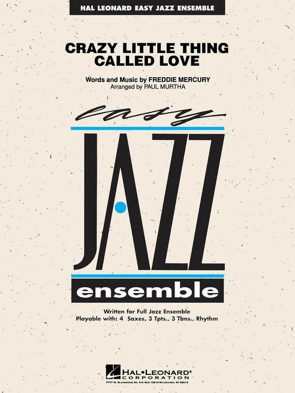Crazy Little Thing Called Love Je2 Sc/pts