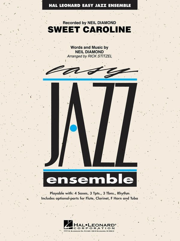Sweet Caroline Je2 Sc/pts
