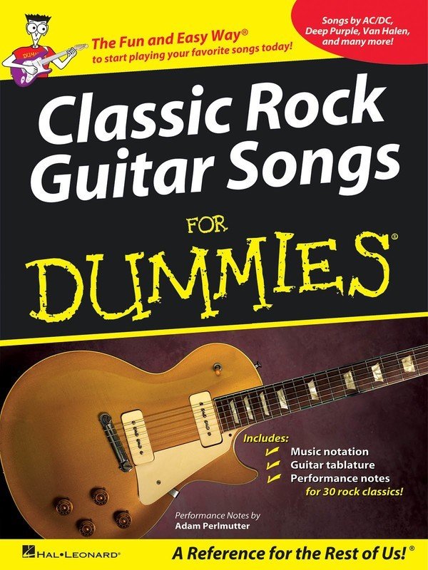 Classic Rock Guitar Songs for Dummies