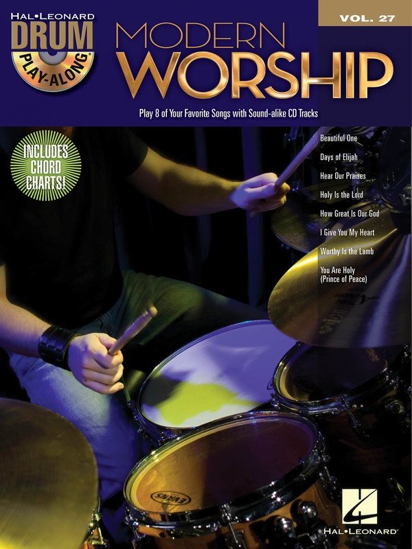 Modern Worship Drum Playalong V27 Bk/ola