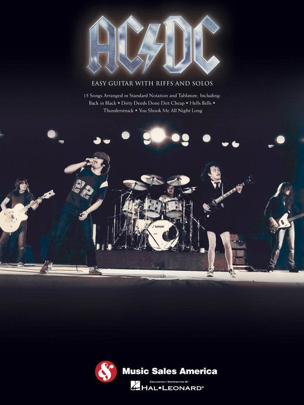 Ac/dc - Easy Guitar With Riffs & Solos Tab