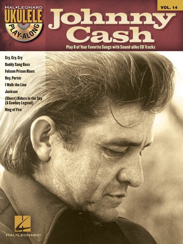 Johnny Cash Ukulele Playalong V14 Bk/ola